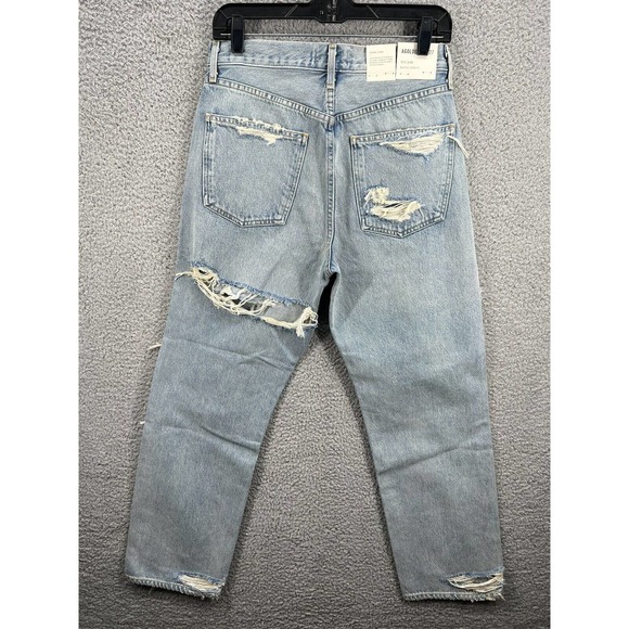 Agolde 90s Midrise Loose Fit Jeans Unhinged - Picture 6 of 12